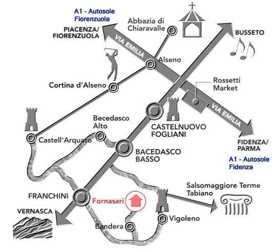 Vigoleno Casa Dell' Abbondanza B&B Agriturismo מראה חיצוני תמונה